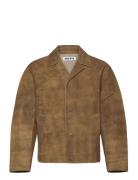 Soda Jacket Tobacco Suede Tynd Jakke Brown Hope
