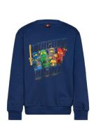 Lwsaku 301 - Sweatshirt Tops Sweatshirts & Hoodies Sweatshirts Navy LE...