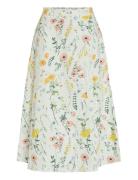 Vicapro Hw Midi Skirt /1 Skirts Knee-length & Midi Skirts Multi/patter...