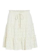 Viamalina Hw Short Skirt/Pb Skirts Short Skirts Cream Vila