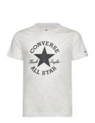 Te-S/S Tee Tops T-Kortærmet Skjorte Grey Converse
