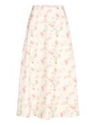 Bubblecras Skirt Skirts Maxi Skirts Pink Cras