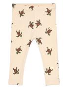 Tnsbowen Rib Leggings Bottoms Leggings Cream The New