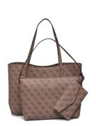 Brenton Tote Shopper Taske Brown GUESS