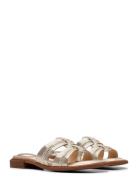 Ariany Mule D Flade Sandaler Gold Clarks