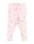 Baby Print Rib Leggings Bottoms Leggings Pink Gugguu
