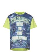 Lwtaffy 308 - T-Shirt S/S Tops T-Kortærmet Skjorte Green LEGO Kidswear