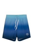 Swim Shorts, Aop & Magic Badeshorts Blue Color Kids