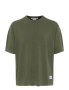Matrivolt 73 Tops T-Kortærmet Skjorte Khaki Green Matinique