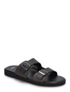 Darrel_Sand_Bkpu Shoes Summer Shoes Sandals Black BOSS