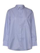 Jansell Shirt Designers Shirts Long-sleeved Blue Stylein