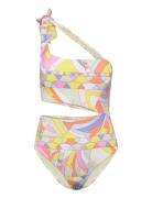 Elize Swimsuit Badedragt Badetøj Multi/patterned Malina