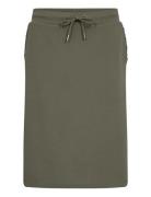 Sc-Siham Skirts Knee-length & Midi Skirts Khaki Green Soyaconcept