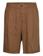 Bermuda Bottoms Shorts Casual Brown United Colors Of Benetton