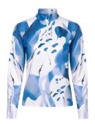 Addy Long Sleeve Sport T-shirts & Tops Long-sleeved Blue Röhnisch