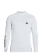 Everyday Upf50 Ls Youth Tops T-shirts Long-sleeved T-Skjorte White Qui...