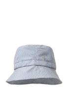 Bucket Hat Tilo Badge Accessories Headwear Hats Bucket Hats Blue Wheat