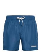 Banks Solid Swim Trunks Badeshorts Blue J. Lindeberg