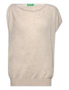 Boat-Neck Sweater. Tops Knitwear Jumpers White United Colors Of Benett...