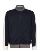 Taped Full Zip Track Top Tops Sweatshirts & Hoodies Sweatshirts Black ...