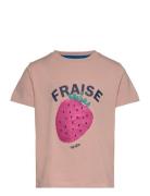 Tnnika S_S Tee Tops T-Kortærmet Skjorte Pink The New