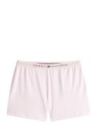 Ss Jersey Short Set Pyjamas Nattøj Pink Tommy Hilfiger