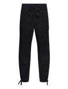 Beachcomber Relaxed Canvas Cargo Pant Bottoms Trousers Cargo Pants Bla...