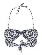 Charlotta Bikini Top Swimwear Bikinis Bikini Tops Bandeau Bikinitops B...