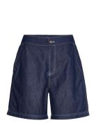 Air Denim Sui Short Bottoms Shorts Denim Shorts Navy Mads Nørgaard