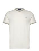 Twin Tipped T-Shirt Designers T-Kortærmet Skjorte White Fred Perry