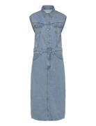 Iconic Sleeveless Dress Wrappe Dresses Shirt Dresses Blue Levi's®