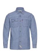 Ls Auburn Worker Linde Chambra Tops Shirts Denim Shirts Blue Levi's®