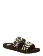 Porto Slide Ii Flade Sandaler Black Roxy