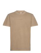 Overdyed Center Chest Loose R T Tops T-Kortærmet Skjorte Beige G-Star ...