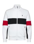 Double-Knit Track Jacket Tops Sweatshirts & Hoodies Sweatshirts White ...