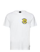Sunnies Pool Bar Graphic T-Shirt Tops T-Kortærmet Skjorte White Lyle &...