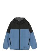 Jr. Windbreaker Jacket Outerwear Shell Clothing Shell Jacket Blue Colo...