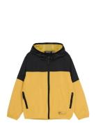 Jr. Windbreaker Jacket Outerwear Shell Clothing Shell Jacket Yellow Co...