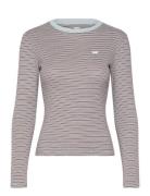 Essential Hm Ls Tee Monte Rio Tops T-shirts & Tops Long-sleeved Blue L...