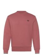 Crew Neck Sweatshirt Tops Sweatshirts & Hoodies Sweatshirts Pink Fred ...