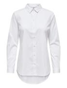 Jdymio L/S Shirt Wvn Noos Tops Shirts Long-sleeved White JDY