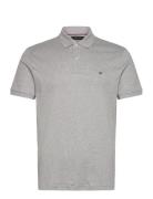 Liquid Cotton Reg Seasonal Polo Tops Polos Short-sleeved Grey Tommy Hi...