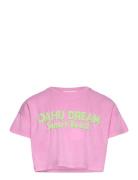 T-Shirt .-- Oahu Tops T-Kortærmet Skjorte Pink Mango