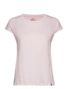 Fine Jersey Teasy Tee Fav Tops T-shirts & Tops Short-sleeved Pink Mads...