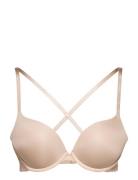 Malva Push-Up Bh Lingerie Bras & Tops Push Up Bras Beige Lindex