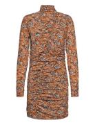 Odagz Short Dress Kort Kjole Orange Gestuz