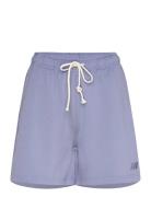 Athletics French Terry Short Sport Shorts Sweat Shorts Purple New Bala...
