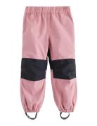 Trousers Shell Small Kids Outerwear Shell Clothing Shell Pants Pink Li...