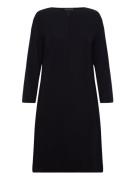 Dress Knælang Kjole Navy Emporio Armani