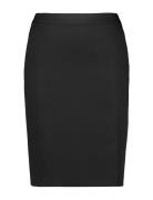 Skirt Woven Short Knælang Nederdel Black Gerry Weber
